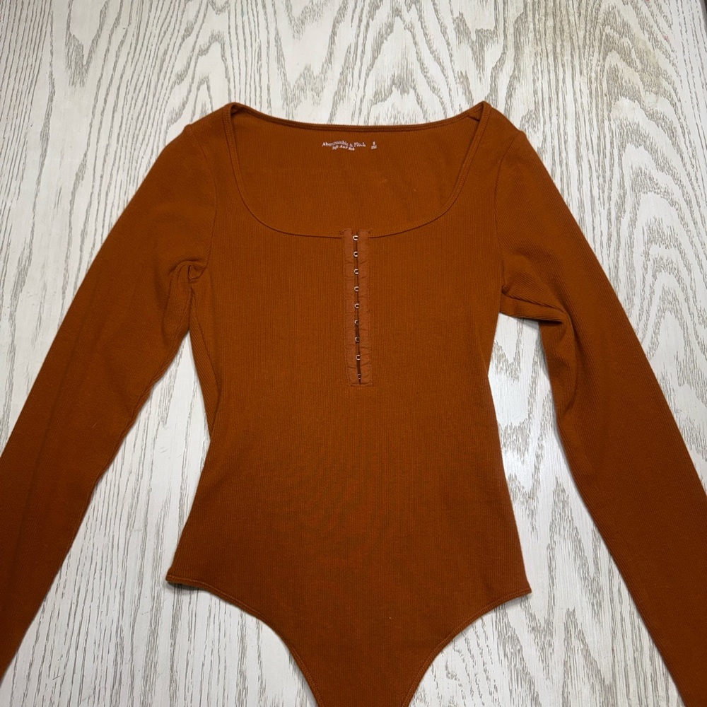 Women's Abercrombie & Fitch Long Sleeve Bodysuit